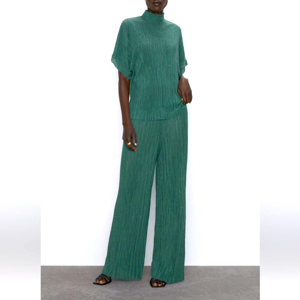 ZARA Pleated Trousers